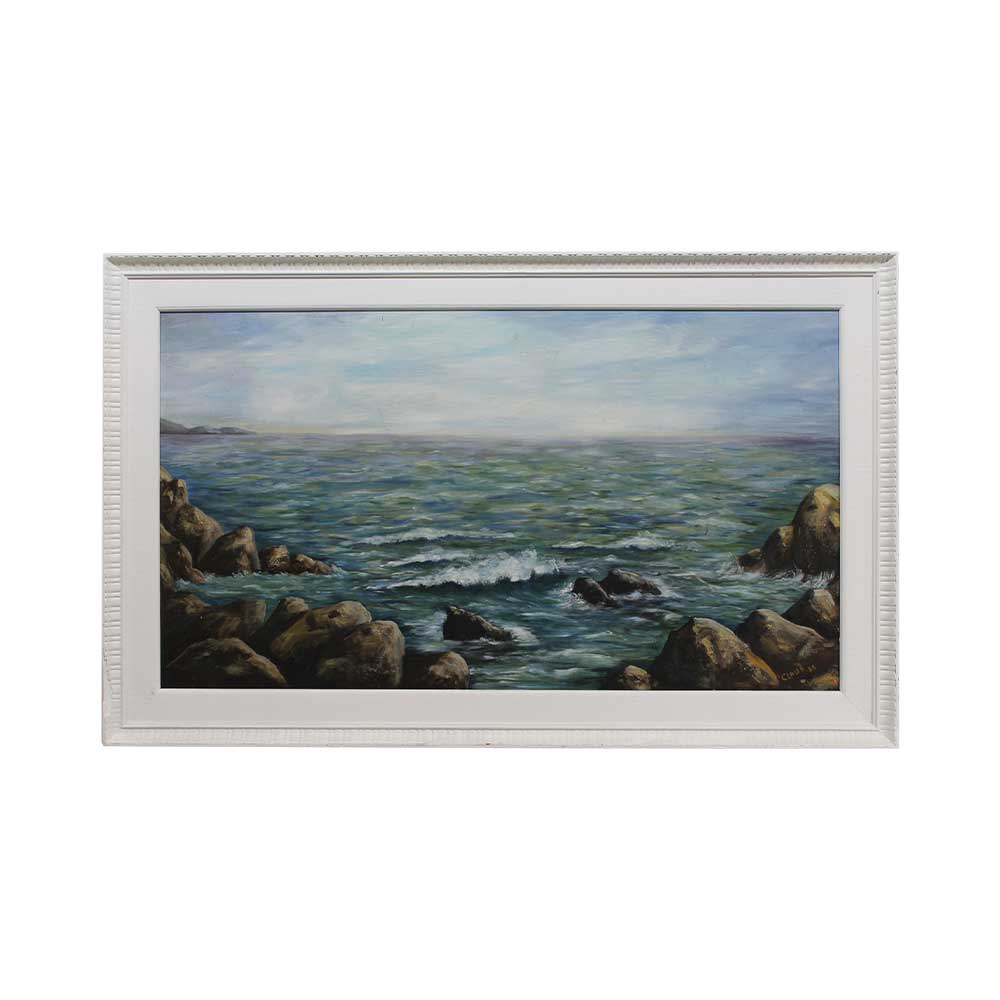 Châtelet Seascape Acrylic Canvas Painting